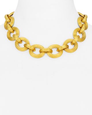 Julie Vos - Byzantine Link Necklace, 17"