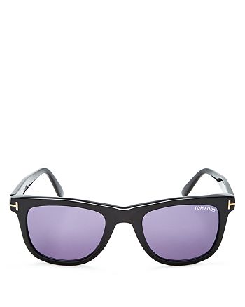 tom ford leo square sunglasses