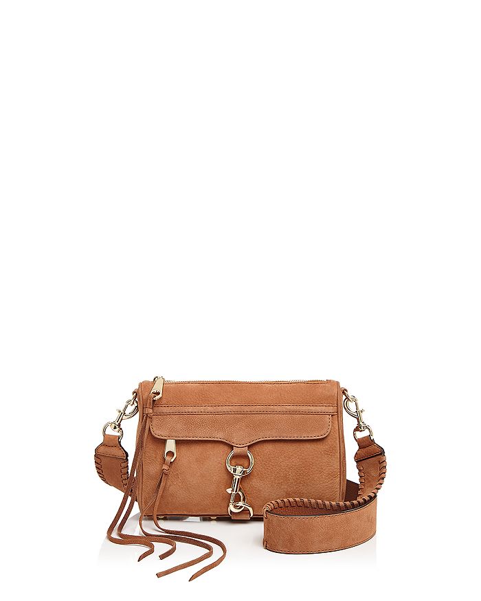 Rebecca Minkoff Mini MAC Guitar Strap Nubuck Crossbody