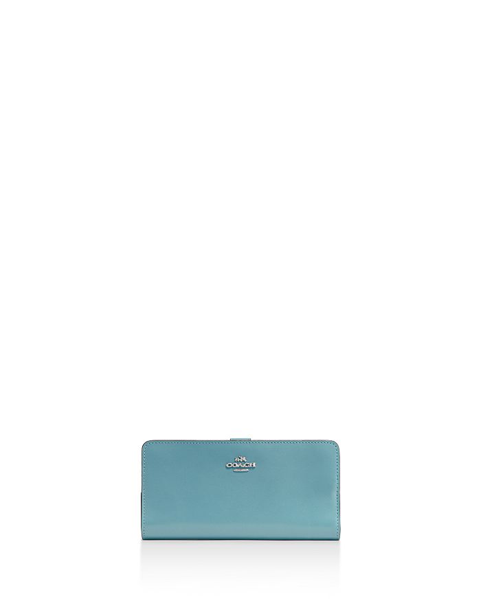 Coach pewter wallet best sale