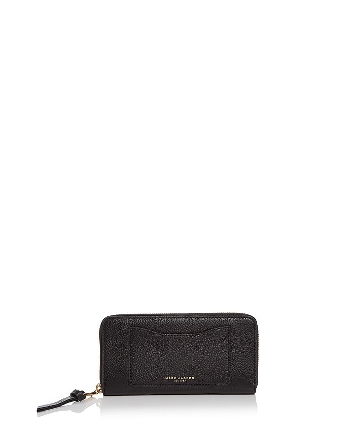 Marc By Marc Jacobs Vertical Long Zip Wallet in Brown