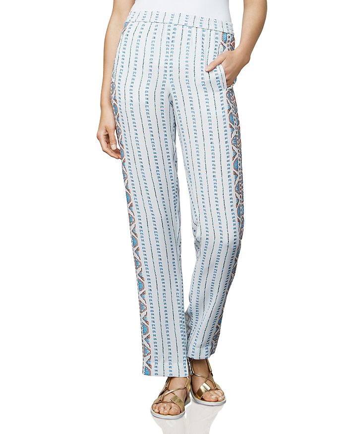 BCBGMAXAZRIA Ryen Printed Pants Bloomingdale s