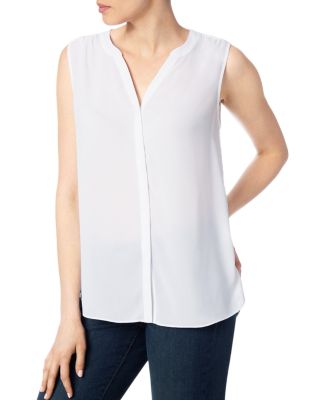 NYDJ - Sleeveless Pleat Back Blouse