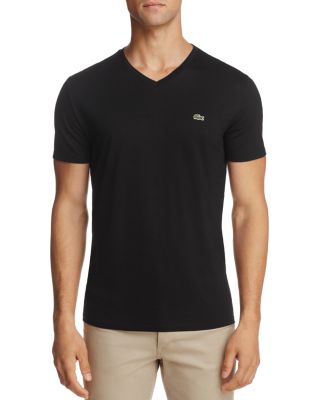 Lacoste V-Neck Pima Cotton Tee