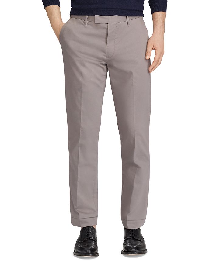 Polo Ralph Lauren Performance Stretch Straight Fit Chinos - 100% Exclusive In Gray