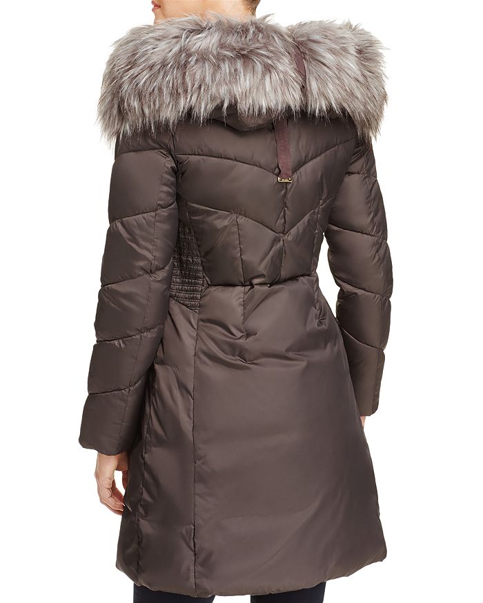 Via spiga smocked waist puffer coat online