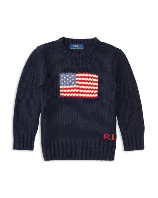 polo ralph lauren american flag sweater