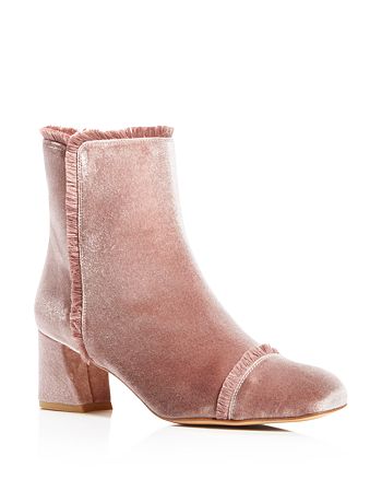 stuart weitzman booties block heel
