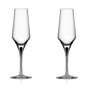 Orrefors Metropol Champagne, Set of 2 Orrefors Metropol Champagne, Set of 2