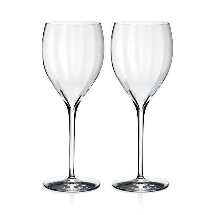 Shop Waterford Elegance Optic Sauvignon Blanc Glass, Set Of 2 In Clear