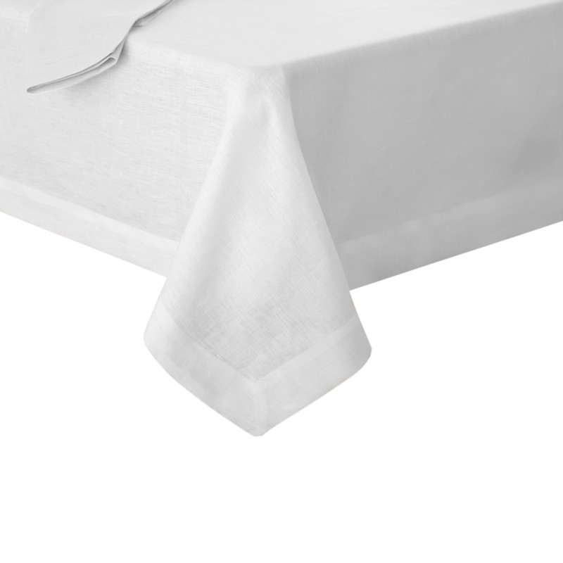 Villeroy & Boch La Classica Tablecloth, 70 x 126 in White