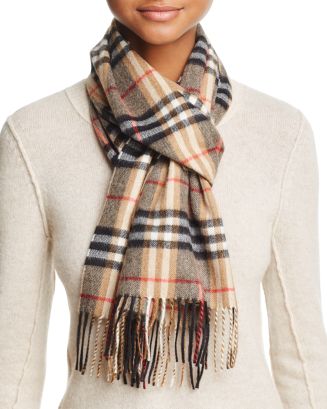 Burberry Castleford Check Scarf | Bloomingdale's