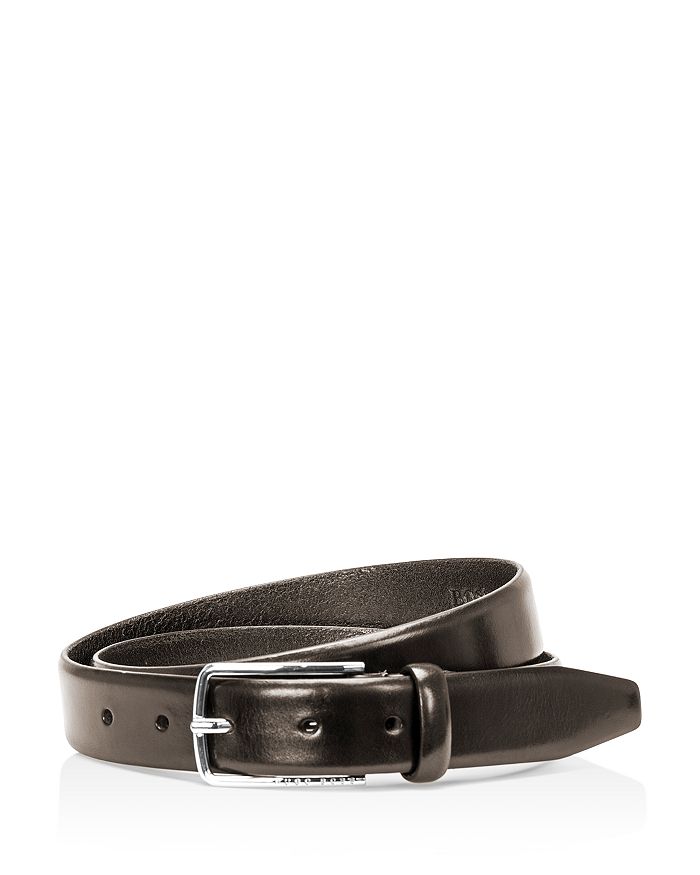 BOSS Hugo Boss Chuck Hand Brushed Leather Belt | Bloomingdale's