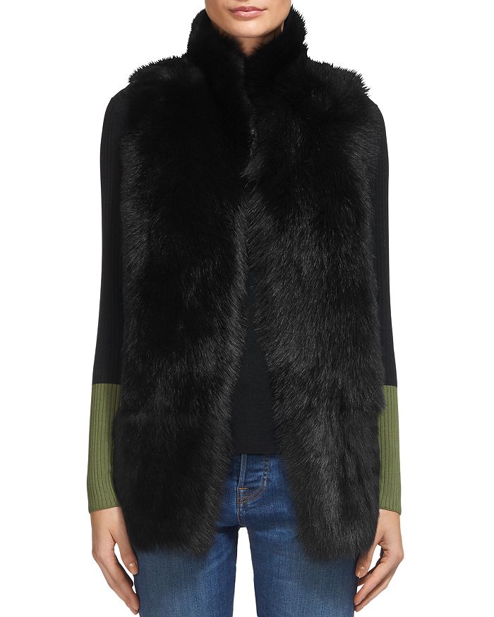 Whistles Reversible Real Lamb Shearling Gilet Bloomingdale's