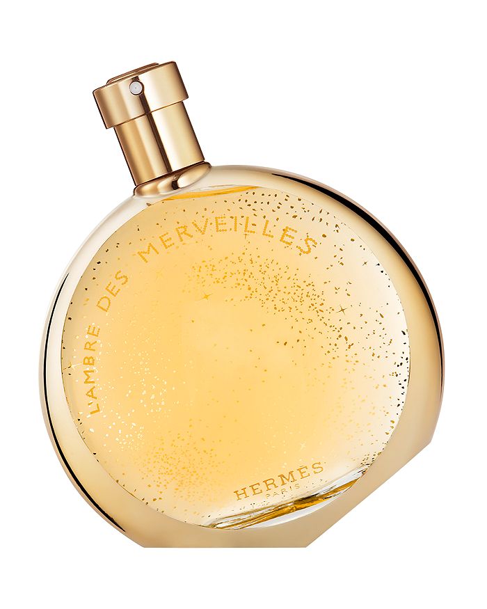 Pre-owned Hermes Eau Des Merveilles L'ambre Des Merveilles Eau De Parfum 3.3 Oz.