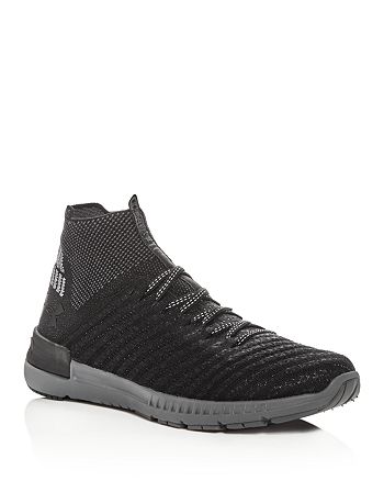 Under Armour Men's Highlight Delta 2 Stretch Knit High Top Sneakers ...