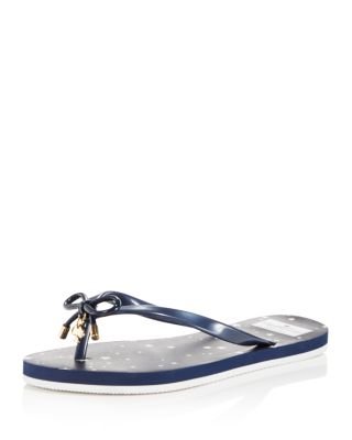 kate spade flip flops just married
