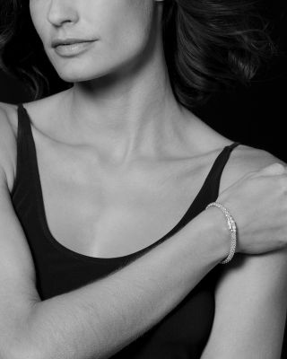 18K Gold & Sterling Silver Diamond Lux Bracelet