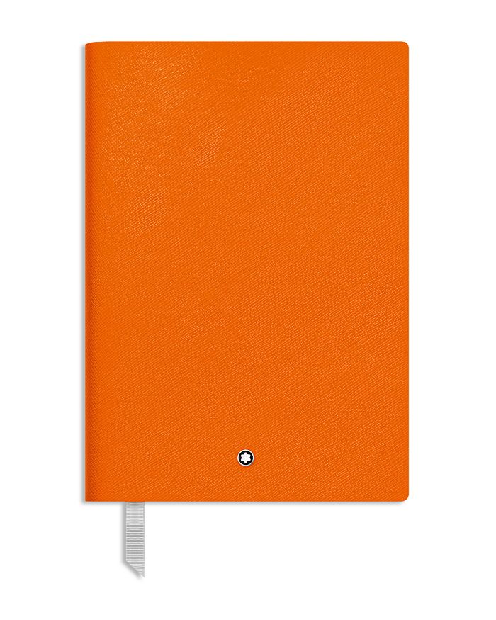Montblanc #146 Lined Notebook In Orange