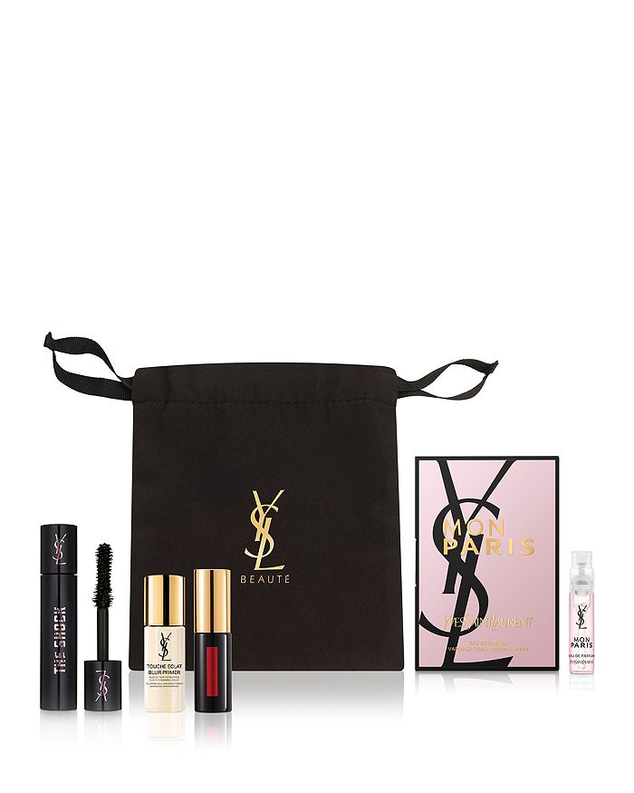 Gift with Purchase: Yves Saint Laurent's cosmetics bag