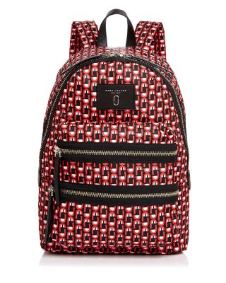 MARC JACOBS Biker Logo Scream Print Backpack | Bloomingdale display picture 1