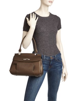 Longchamp Madeleine Leather Shoulder Bag | Bloomingdale's