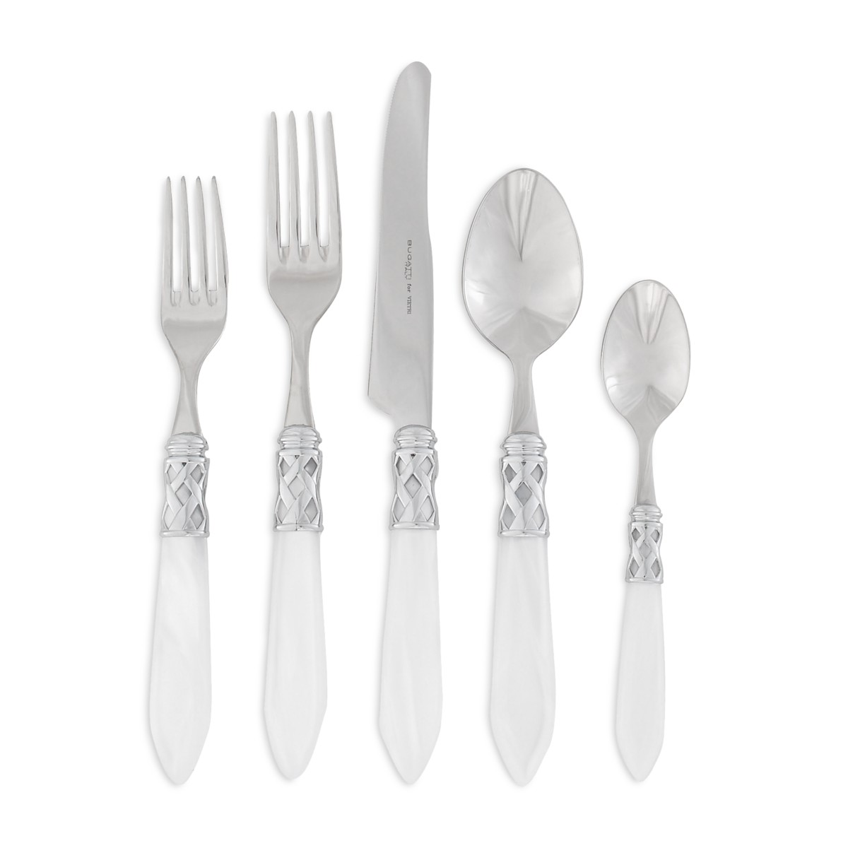 Vietri Aladdin Brilliant 5-Piece Place Setting in White