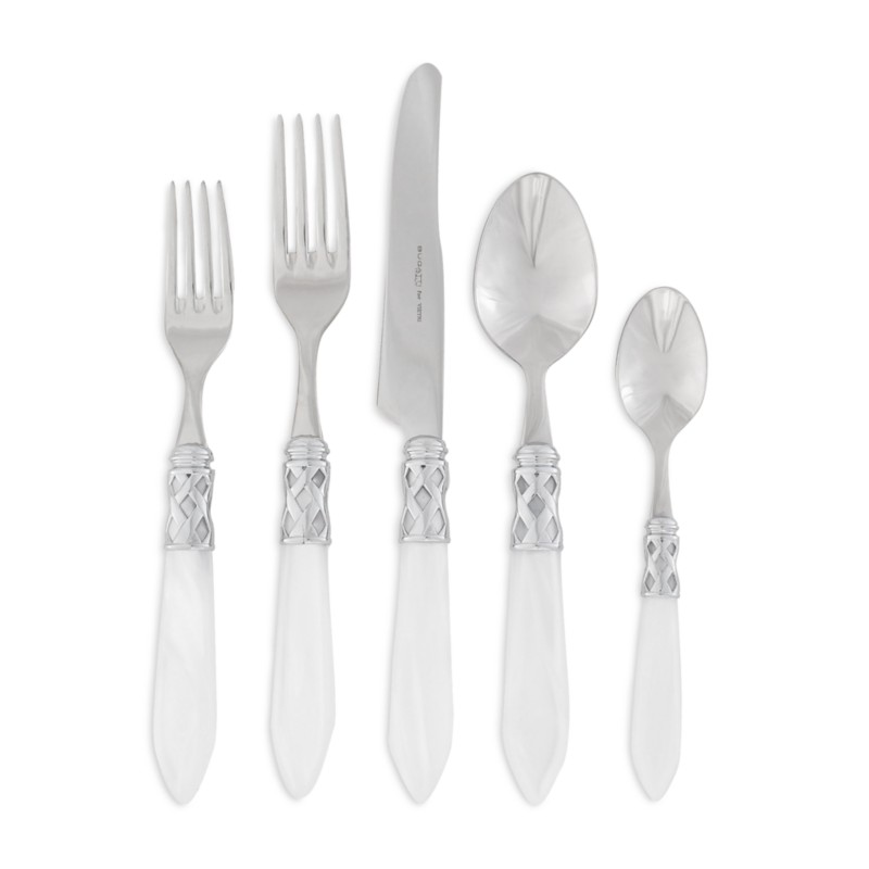 Vietri Aladdin Brilliant 5-Piece Place Setting in White
