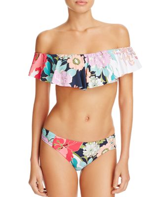 trina turk off the shoulder bikini