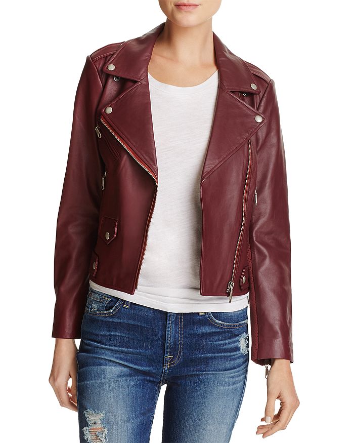 Rebecca Minkoff Wes Mesh Back Moto Jacket Bloomingdale s