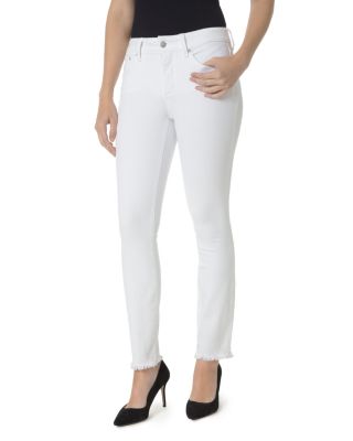 nydj white ankle jeans