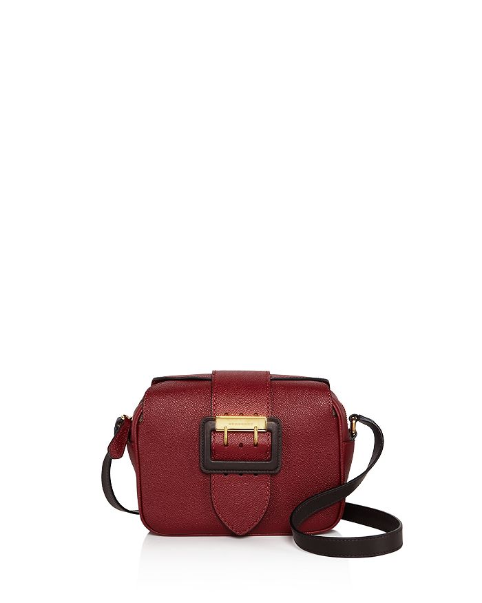 Burberry Buckle Small Leather Crossbody | Bloomingdale's