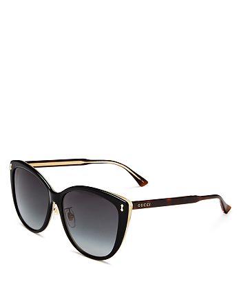 Gucci Women S Oversized Cat Eye Sunglasses 58mm Bloomingdale S