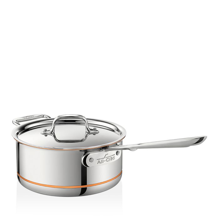 AllClad Copper Core 3Quart Covered Saucepan Bloomingdale's