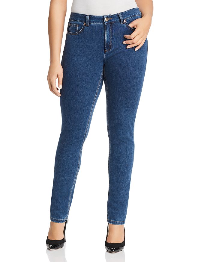 Marina Rinaldi x Ashley Graham Idraste Slim-Leg Jeans | Bloomingdale's