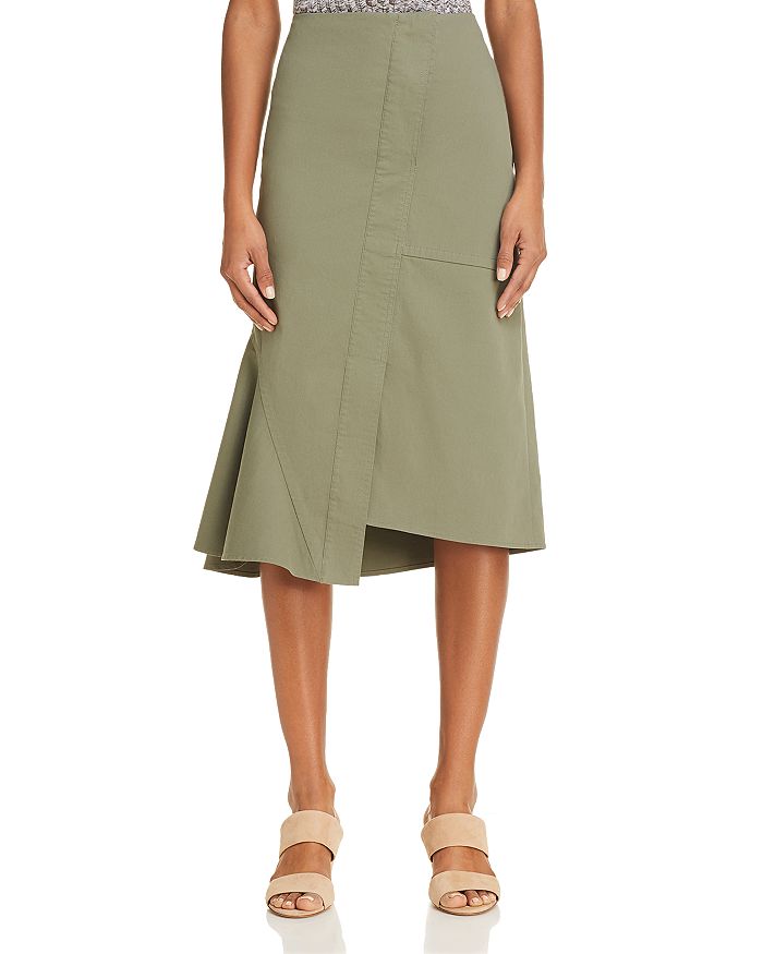 Theory Reconstructed Midi Skirt | Bloomingdale's