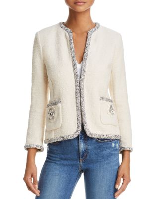 Rebecca Taylor - Embellished Tweed Jacket