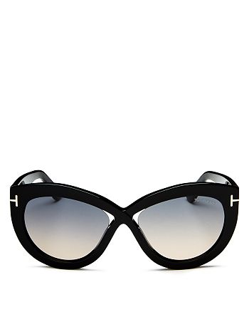 Tom Ford Women S Diane Cat Eye Sunglasses 56mm Bloomingdale S
