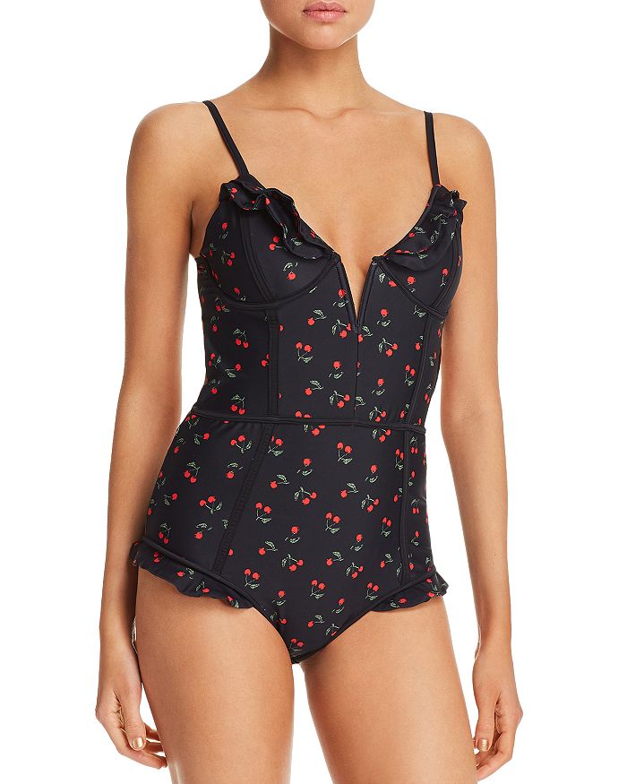 For love and lemons cherry sales swimsuit