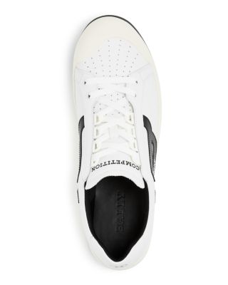 Bally Men's New Competition Leather Lace Up Sneakers