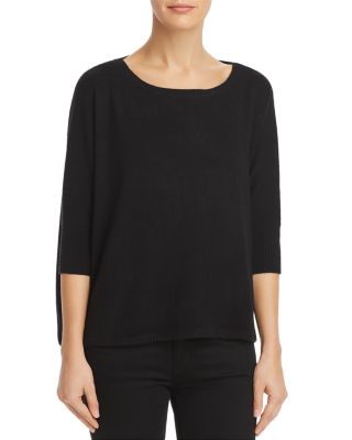 Minnie Rose - Cropped Cashmere Sweater