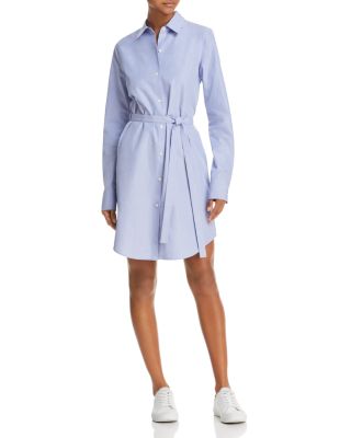 theory belted shirt dress