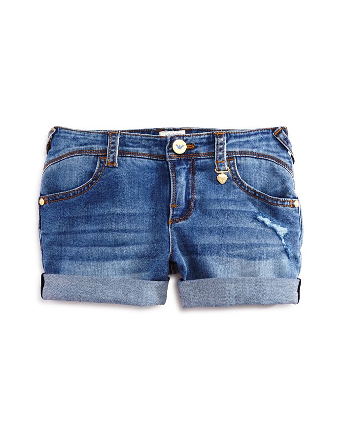 Armani junior shorts discount