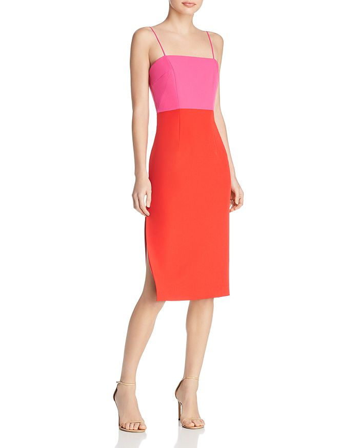 MILLY Color-Block Dress | Bloomingdale's