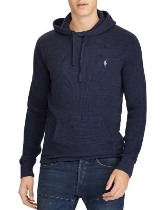 Polo Ralph Lauren Waffle-Knit Cotton Hoodie | Bloomingdale's