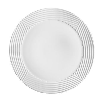 L'Objet - Corde White Wide Charger Plate