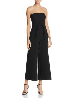 theory city strapless jumpsuit