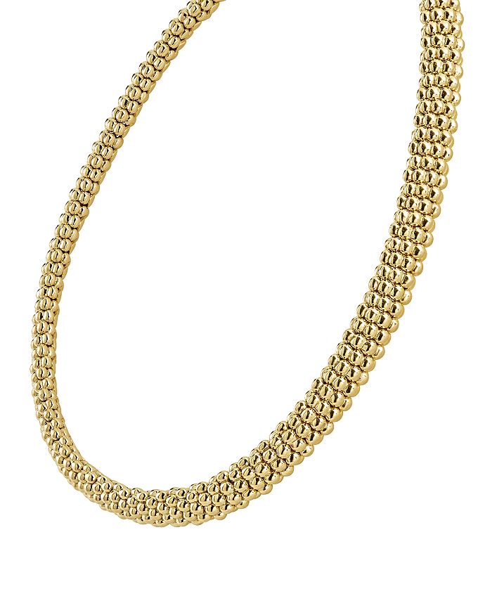 Lagos Caviar Gold Collection 18k Gold Rope Necklace, 16 In Gold