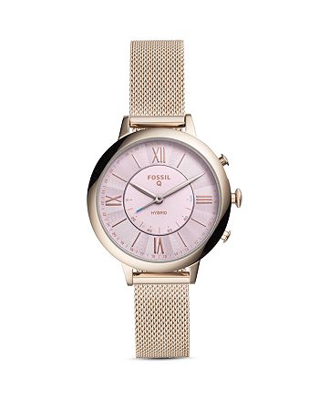 fossil q jacqueline hybrid smartwatch
