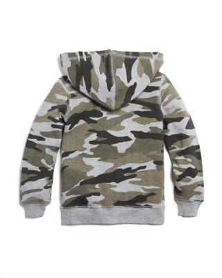 Boys' Camo Zip-Up Hoodie - Little Kid